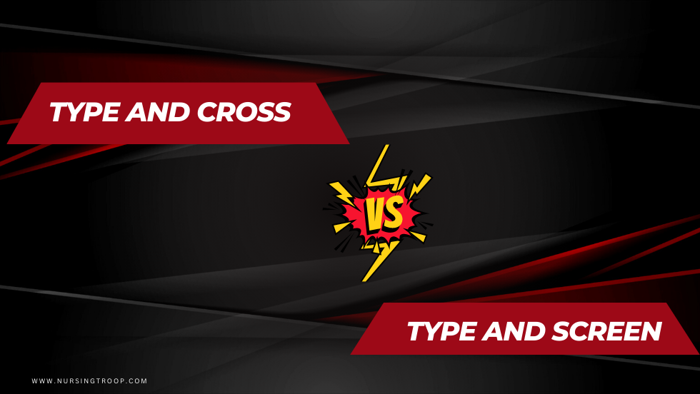 Type and Cross vs Type and Screen
