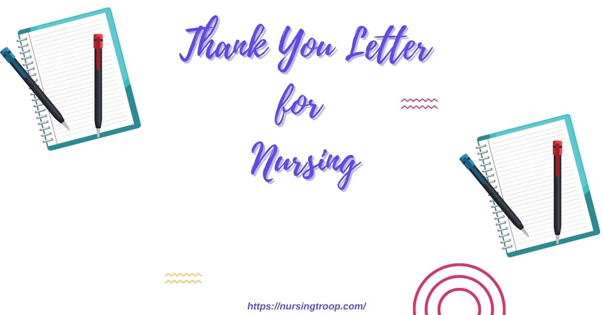 Nursing Thank You Letter