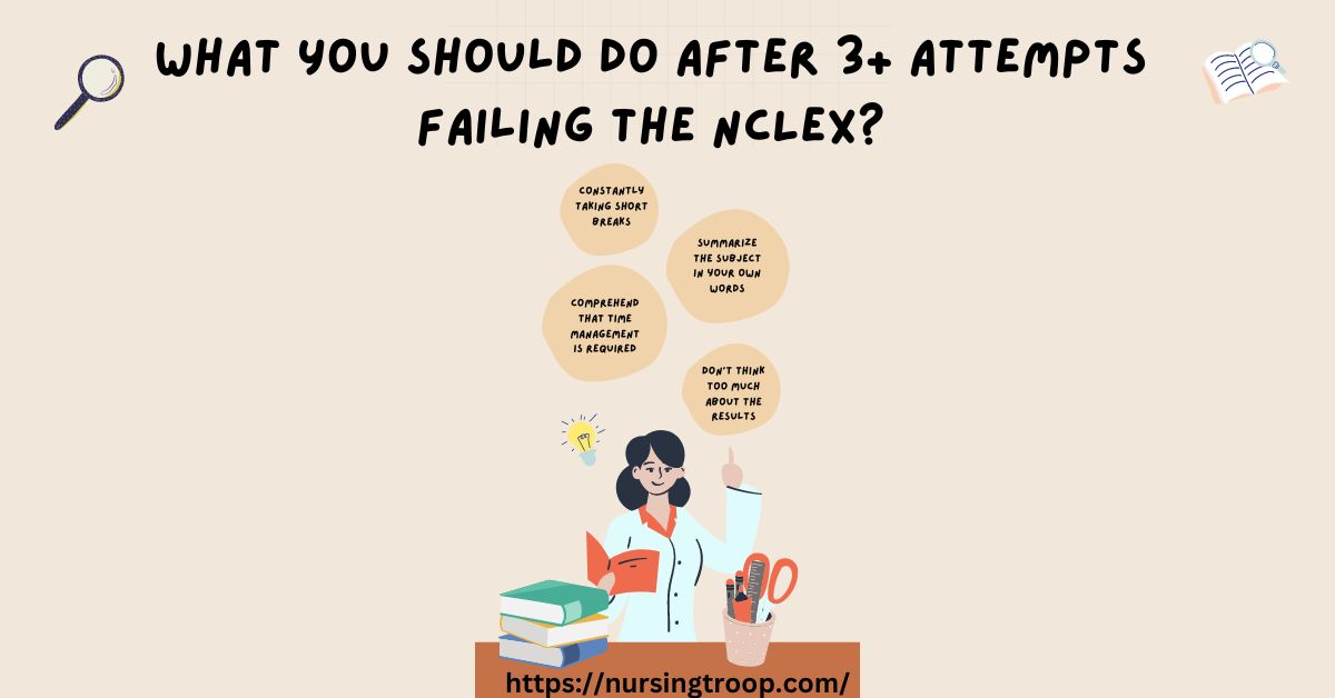 What Happens If You Fail NCLEX 3, 4, 5, 10, 15 Times