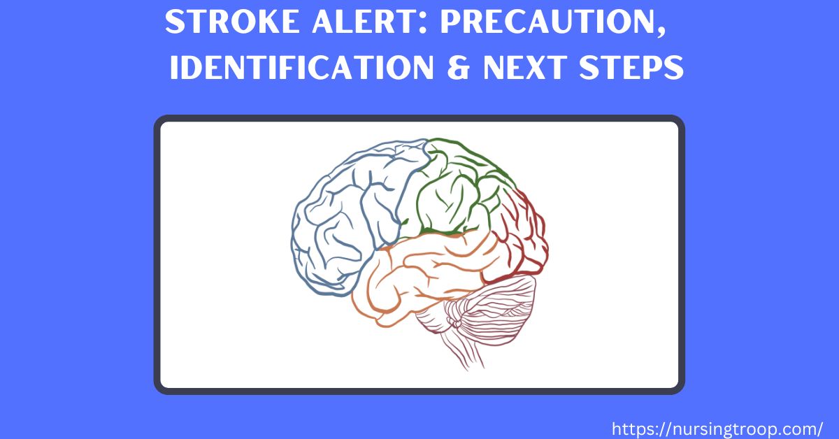 Stroke Alert Precaution, Identification & Next Steps