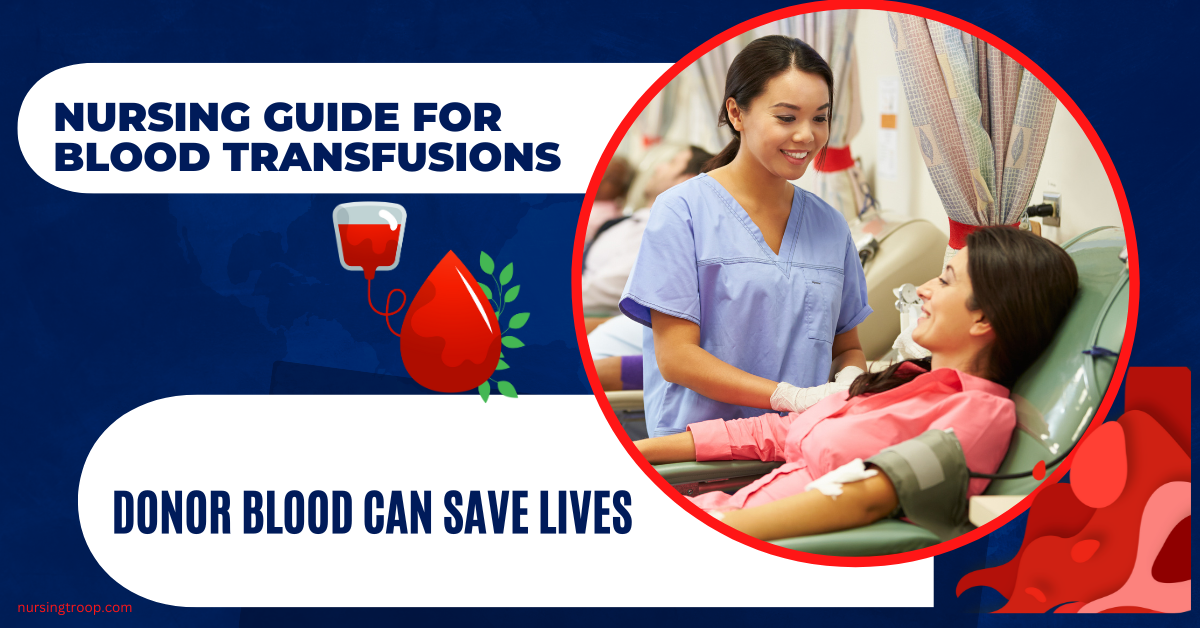 nurse blood transfusion