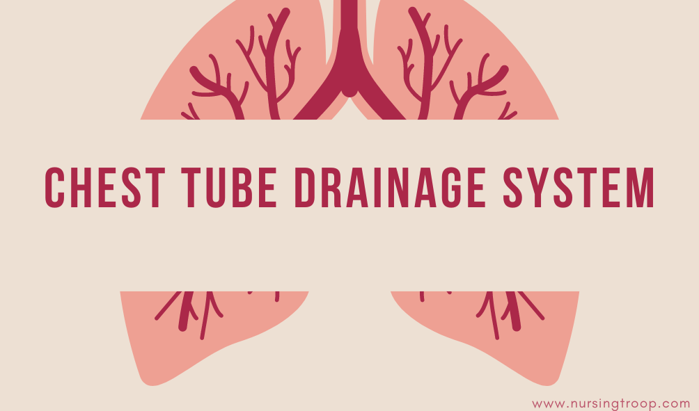 Normal Chest Tube Drainage Per Hour Tidaling Management NursingTroop
