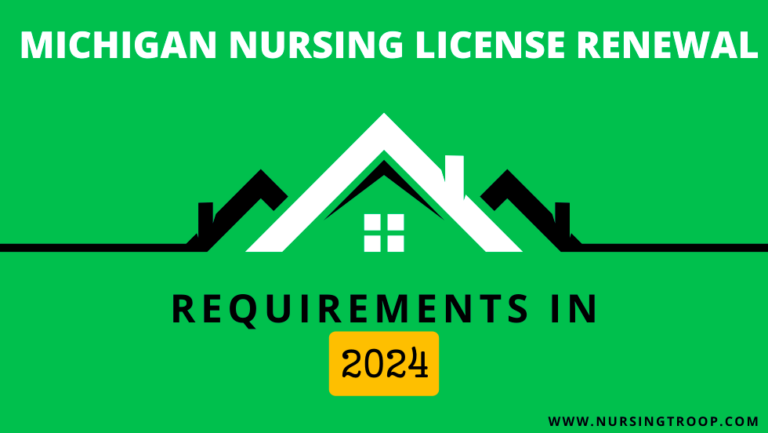 Michigan Nursing License Renewal Requirements 2024