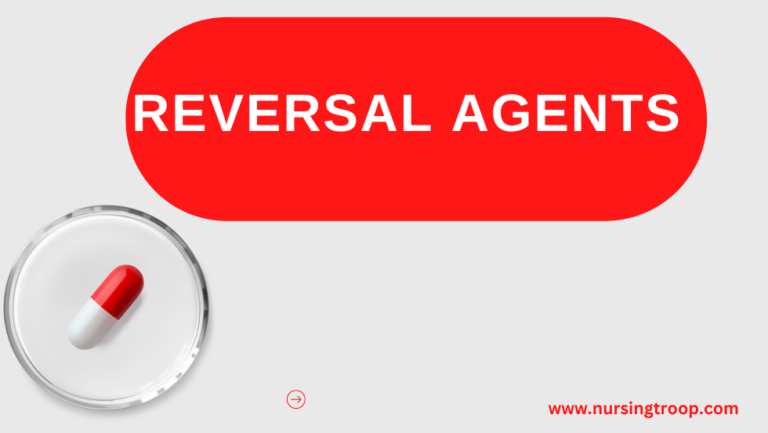 Medication reversal agents