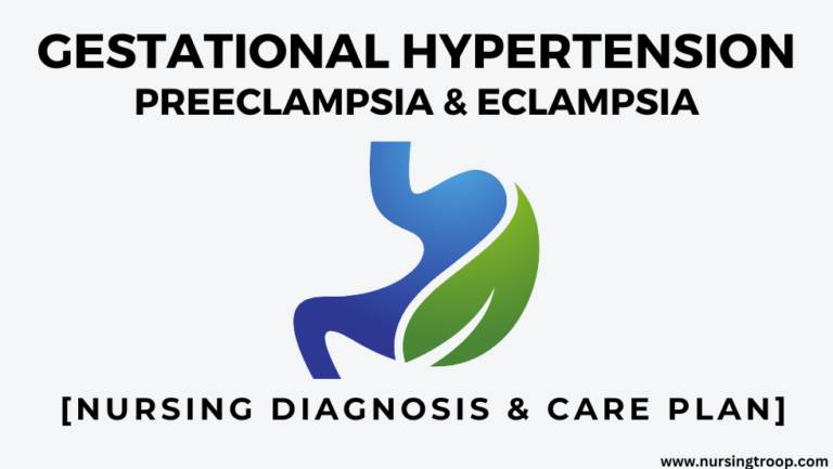 Gestational Hypertension: Preeclampsia, Eclampsia [Nursing Diagnosis & Care Plan]