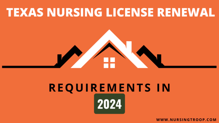 Texas Nursing License Renewal Requirements in 2024