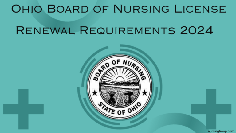 Ohio Board of Nursing License Renewal Requirements 2024