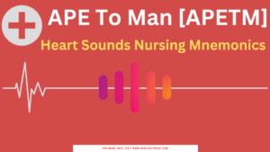 APE To Man [APETM] Heart Sounds Nursing Mnemonics - NursingTroop