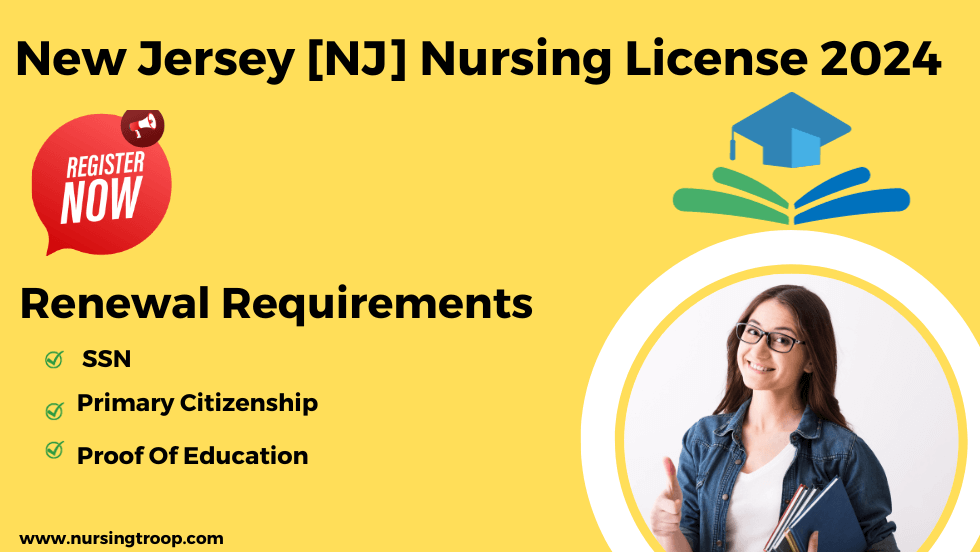 New Jersey [NJ] Nursing License Renewal Requirements 2024
